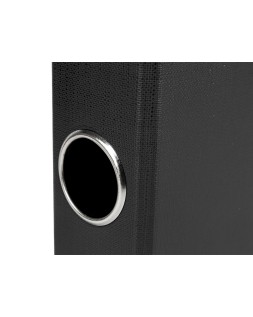 Modulo liderpapel 4 archivadores folio 2 anillas mixtas 25mm negro