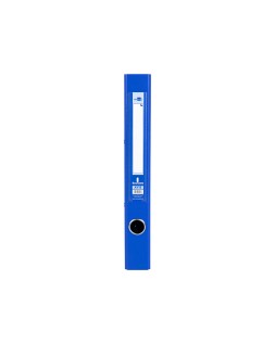 Modulo liderpapel 4 archivadores folio 2 anillas mixtas 25mm azul