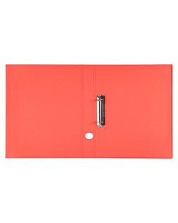Modulo liderpapel 4 archivadores folio 2 anillas mixtas 25mm rojo