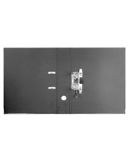 Modulo liderpapel 2 archivadores folio 2 anillas mecanismo de palanca 75mm negro
