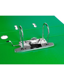 Modulo liderpapel 2 archivadores folio 2 anillas mecanismo de palanca 75mm verde