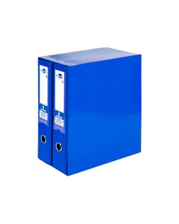 Modulo liderpapel 2 archivadores folio 2 anillas mecanismo de palanca 75mm azul