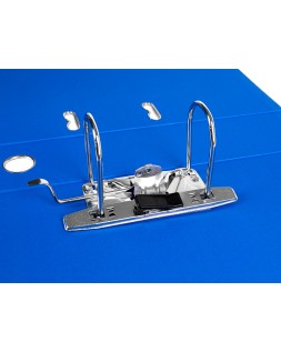 Modulo liderpapel 2 archivadores folio 2 anillas mecanismo de palanca 75mm azul