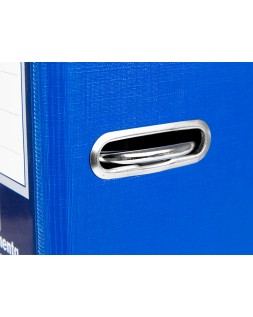 Modulo liderpapel 2 archivadores folio 2 anillas mecanismo de palanca 75mm azul