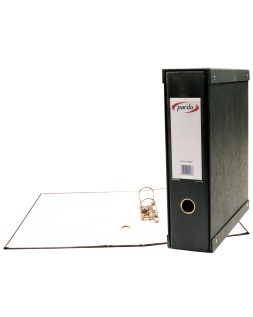 Modulo pardo 1 archivadores de palanca folio 2 anillas de 70 mm negro 350x100x290 mm