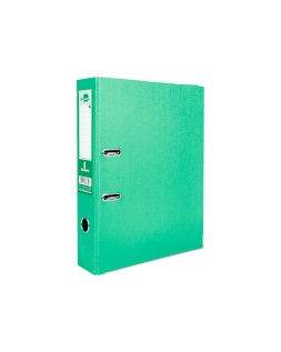 Modulo liderpapel 3 archivadores folio 2 anillas mecanismo de palanca 52mm verde pastel