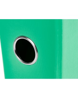 Modulo liderpapel 3 archivadores folio 2 anillas mecanismo de palanca 52mm verde pastel