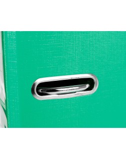 Modulo liderpapel 3 archivadores folio 2 anillas mecanismo de palanca 52mm verde pastel