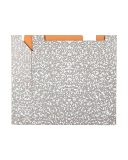 Caja archivador liderpapel classic red a4 gris