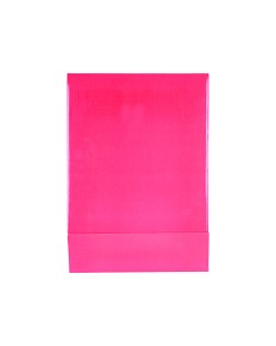 Caja archivador liderpapel de palanca carton folio documenta lomo 75 mm rosa