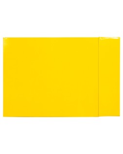 Caja archivador liderpapel de palanca carton din a4 documenta lomo 75mm color amarillo