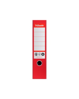 Archivador de palanca esselte n 1 co2 neutral din a4 carton forrado lomo 75 mm rojo vivida