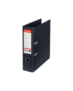 Archivador de palanca esselte n 1 co2 neutral din a4 carton forrado lomo 75 mm negro