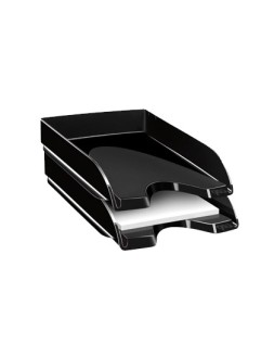 Bandeja sobremesa cep plastico negra 348x257x66 mm