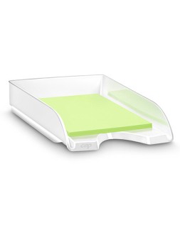 Bandeja sobremesa cep plastico blanca 257x348x66 mm