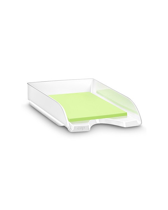Bandeja sobremesa cep plastico blanca 257x348x66 mm