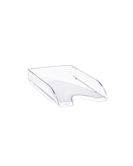 Bandeja sobremesa cep plastico transparente 348x257x66 mm