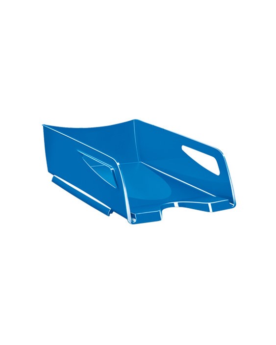 Bandeja sobremesa cep maxi de gran capacidad plastico azul 386x270x115 mm