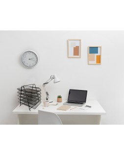 Bandeja sobremesa metalica q-connect kf18474 rejilla negro 5 bandejas movibles 350x275x375 mm