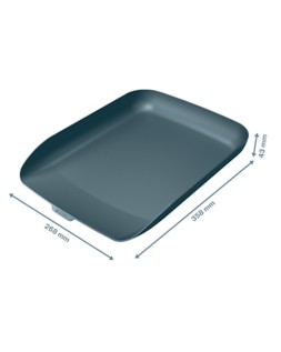 Bandeja sobremesa plastico leitz cosy gris 268x126x358 mm