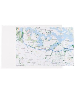 Funda portacarnet q-connect cuarto 140 micras pvc transparente 220x170mm