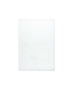 Funda portadocumento q-connect folio 140 micras pvc transparente 230x330mm