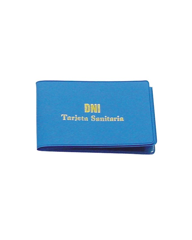 Funda portacarnet seguridad social y dni opaca