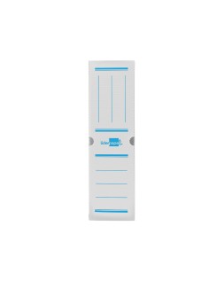 Caja archivo definitivo plastico liderpapel lomo 100 mm blanco 360x100x260 mm
