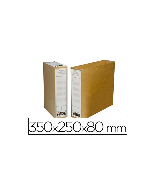 Bolsa archivo definitivo fade folio kraft bicolor