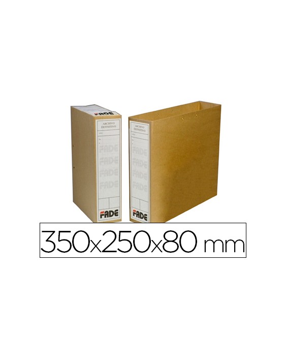 Bolsa archivo definitivo fade folio kraft bicolor