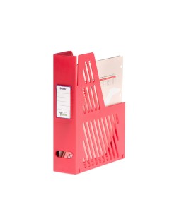 Revistero boxer archivo 2000 cajetin con tarjetero identificador rojo 240x75x315 mm