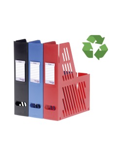 Revistero boxer archivo 2000 cajetin con tarjetero identificador rojo 240x75x315 mm