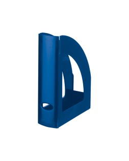 Revistero plastico q-connect azul opaco