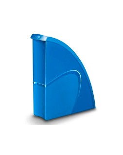 Revistero cep plastico uso vertical / horizontal azul 85x270x310 mm