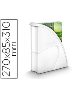 Revistero cep plastico uso vertical / horizontal blanco 85x270x310 mm