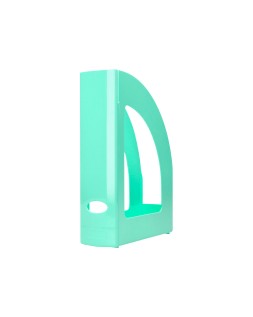 Revistero plastico q-connect color menta 320x250x80 mm