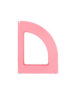 Revistero plastico q-connect color rosa pastel 320x250x80 mm