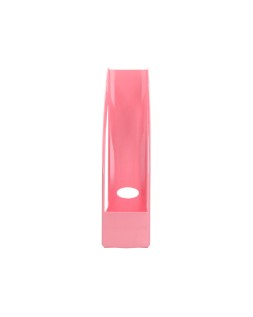 Revistero plastico q-connect color rosa pastel 320x250x80 mm