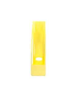 Revistero plastico q-connect color amarillo pastel 320x250x80 mm