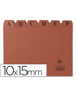 Indice fichero carton nº3 100x150 mm