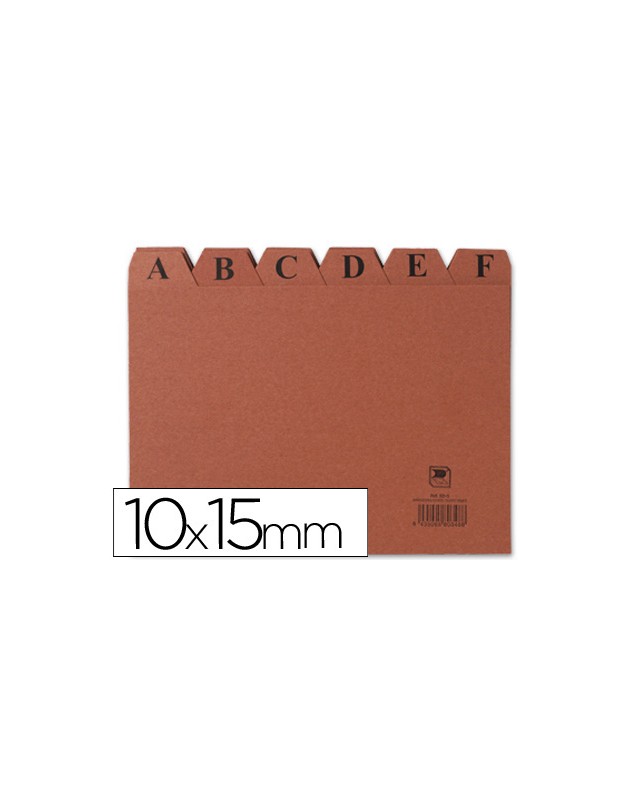 Indice fichero carton nº3 100x150 mm