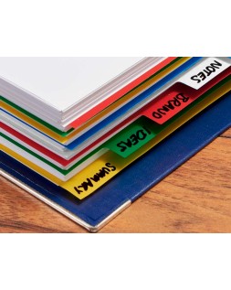 Separador liderpapel plastico juego de 5 separadores cuarto 11 taladros