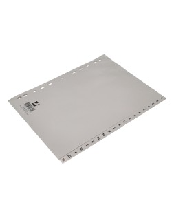 Separador alfabetico q-connect plastico a-z din a4 multitaladro