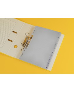 Separador numerico q-connect plastico 1-10 juego de 10 separadores din a4 multitaladro
