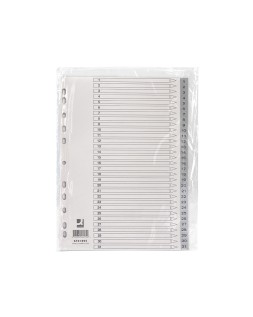 Separador numerico q-connect plastico 1-31 juego de 31 separadores din a4 multitaladro