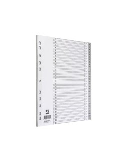 Separador numerico q-connect plastico 1-31 juego de 31 separadores din a4 multitaladro
