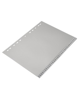 Separador numerico q-connect plastico 1-31 juego de 31 separadores din a4 multitaladro