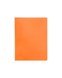 Carpeta liderpapel escaparate 20 fundas polipropileno din a4 naranja fluor opaco