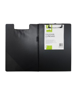 Carpeta q-connect miniclips plastico din a4 negra