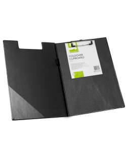 Carpeta q-connect miniclips plastico din a4 negra